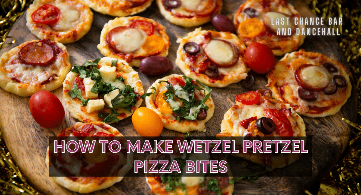 How to Make Wetzel Pretzel Pizza Bites